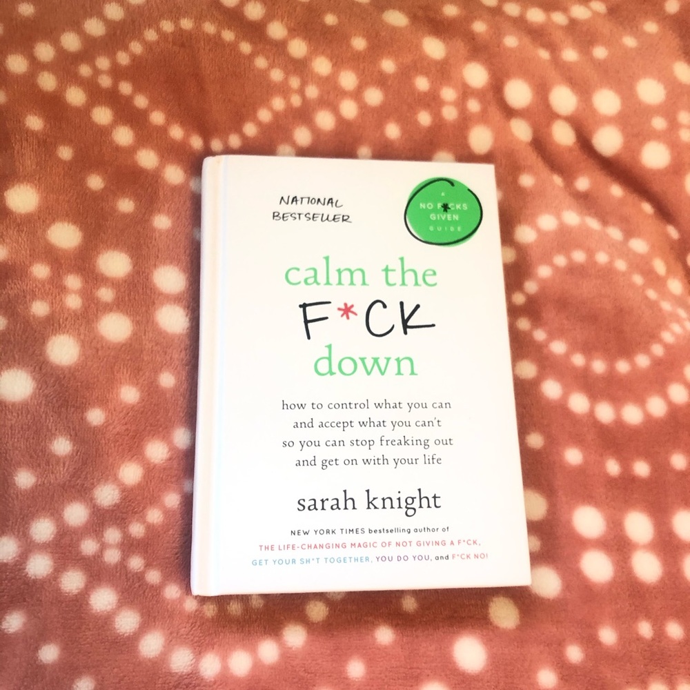 Calm the F*ck Down Book